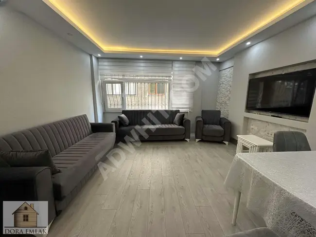 Merkezde bakımlı sıfır eşyalı daire