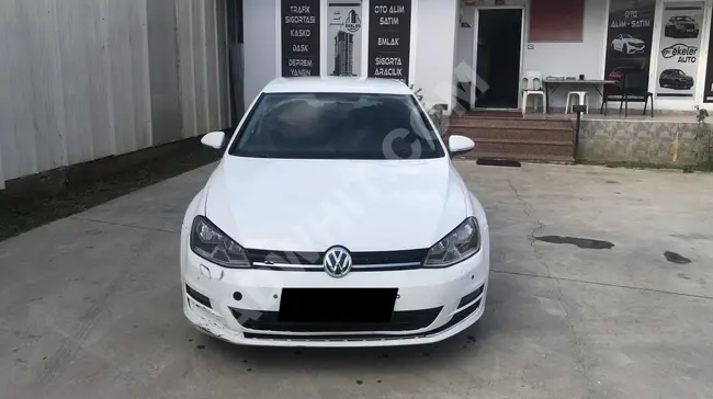 سيارة VOLKSWAGEN GOLF 1.6 TDI موديل 2016 ناقل حركة يدوي