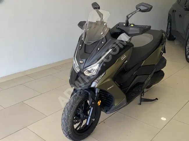 KYMCO DTX 250 موديل 2024, امكانية استخدام بطاقة الائتمان - من POYRAZ MOTORS