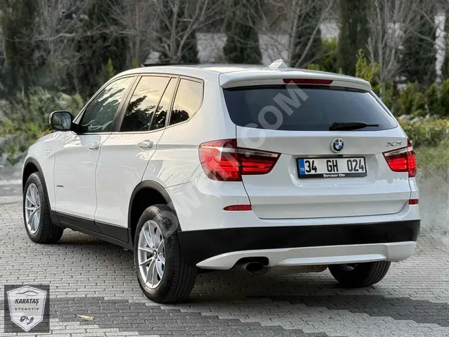 CAM TAVANLI 2011 BMW X3 2.0d XDRİVE 187.000KM 4x4 DİZEL+OTOMATİK