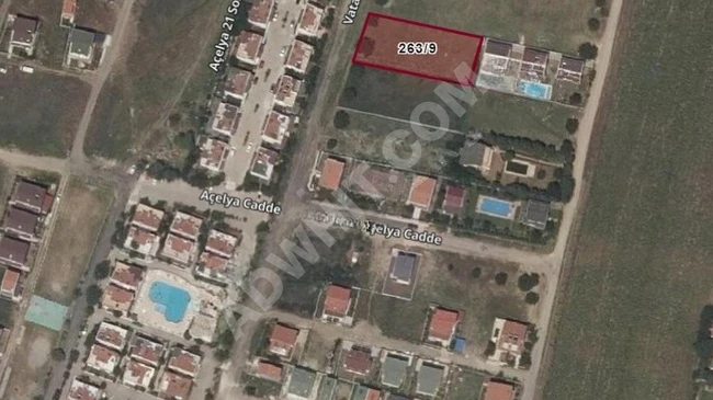 A plot of land for sale in the architectural area of YENİÇİFTLİK, in the district of TEKİRDAĞ MARMARAEREĞLİSİ.