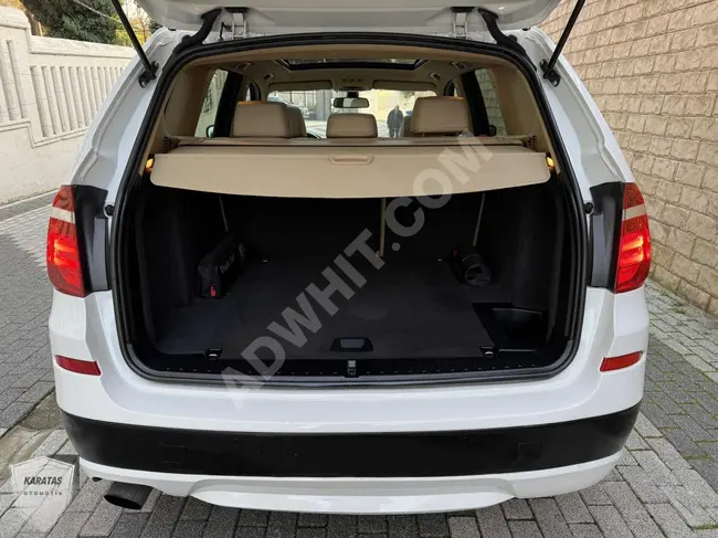 سيارة BMW X3 2.0d XDRİVE موديل 2011 بسقف زجاجي مسافة 187.000كم 4x4 ديزل + أوتوماتيك