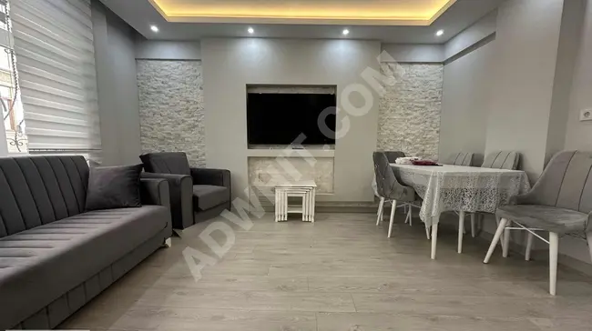 Merkezde bakımlı sıfır eşyalı daire