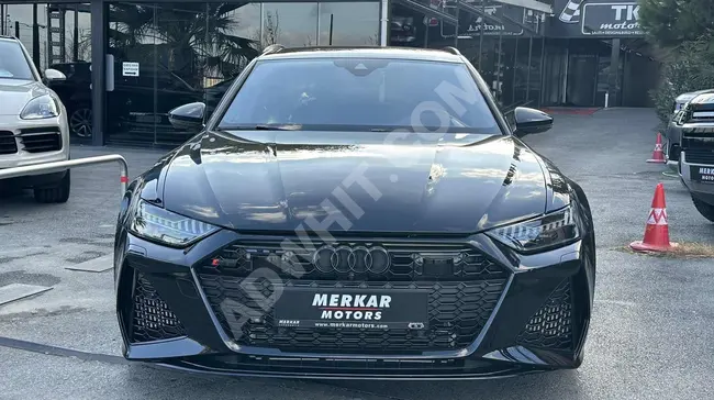 سيارة AUDİ RS6 Avant 4.0TFSI Quattro  موديل  2022  600 حصان بدون عيوب من MERKAR