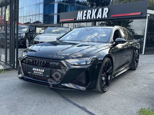 سيارة AUDİ RS6 Avant 4.0TFSI Quattro  موديل  2022  600 حصان بدون عيوب من MERKAR