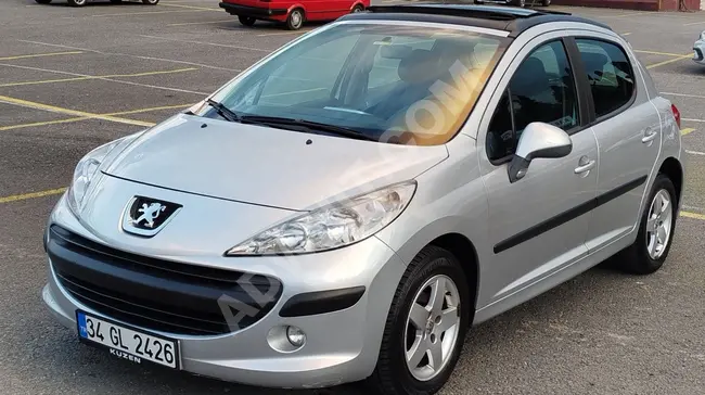 2009 MODEL PEUGEOT 207 1.6 HDİ CAM TAVAN 140.000 KM DE İLK ELDEN