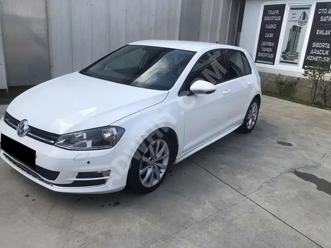 سيارة VOLKSWAGEN GOLF 1.6 TDI موديل 2016 ناقل حركة يدوي