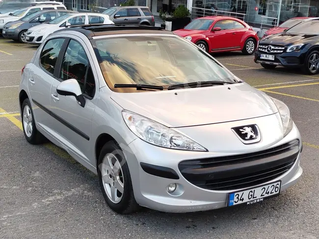 2009 MODEL PEUGEOT 207 1.6 HDİ CAM TAVAN 140.000 KM DE İLK ELDEN