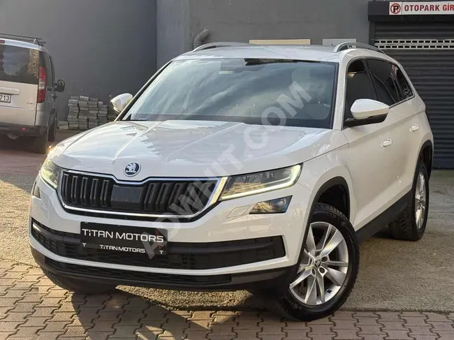 SKODA KODİAQ تم صيانتها بالخدمة المعتمدة, بدون طلاء أو عيوب - TİTAN MOTORS