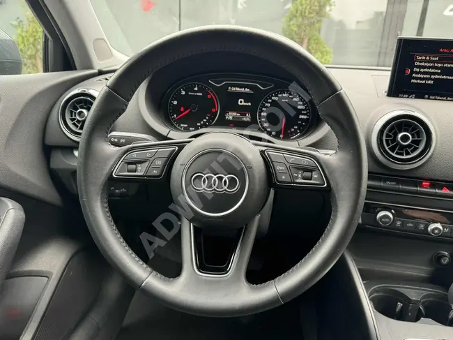 AUDI Sedan A3 2017 Diesel, Keyless Start, 60,000 km, Single Localized Paint