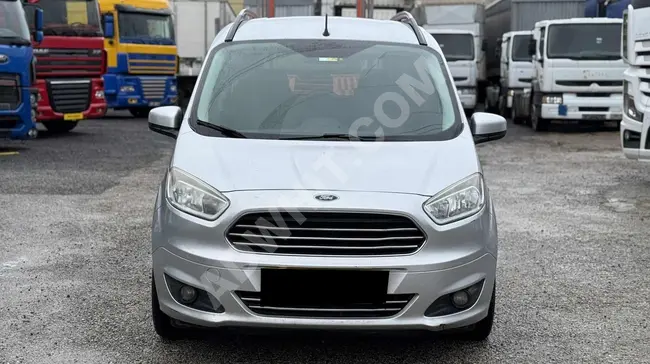 ميني فان Ford Tourneo Courier موديل 2016 بدون أخطاء أو طلاء بحالة المصنع حزمة TİTANİUM