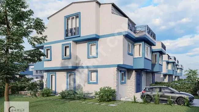 Villa for sale in the Blue and White Villas in SİLİVRİ for sale from the sales office (T9)