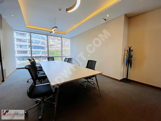 Empty office with a total area of 62 m², layout 1+0, for sale in DAP VADİ İ Office by SMARTPROJE.