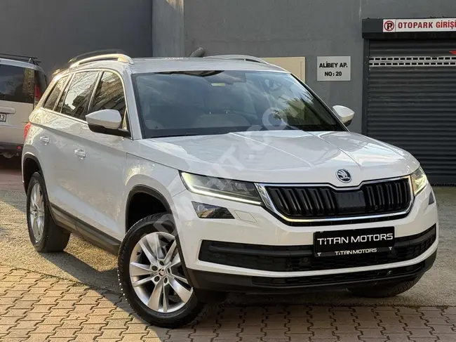 SKODA KODİAQ تم صيانتها بالخدمة المعتمدة, بدون طلاء أو عيوب - TİTAN MOTORS