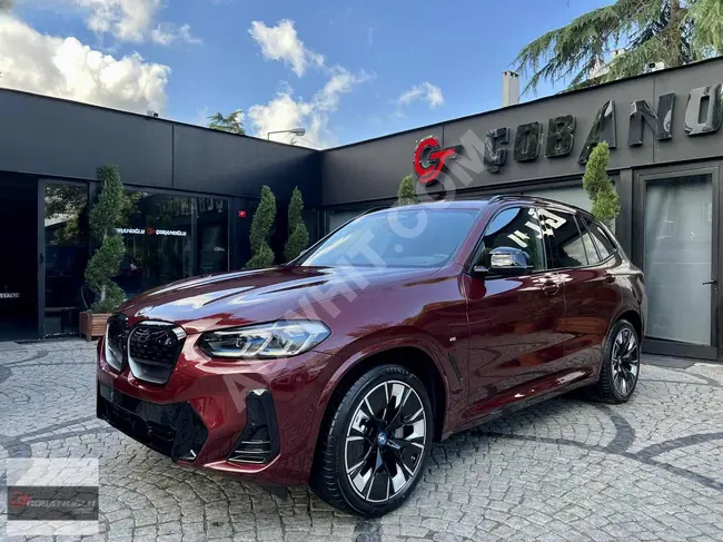 سيارة BMW YENİ İX3 M SPORT-HARMAN موديل 2022 - 360 كاميرا - عرض المعلومات على الزجاج الأمامي - أضواء ليزر - من الوكيل