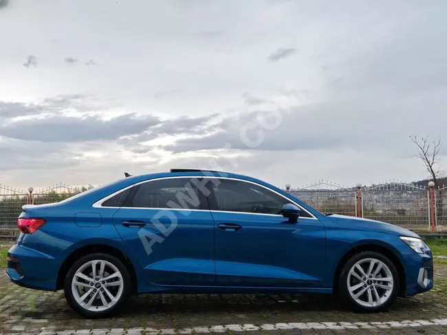 Boyasız - 2023 A3 SEDAN ADVANCED -CAM TVN - KEY LSS - 35,000 KM