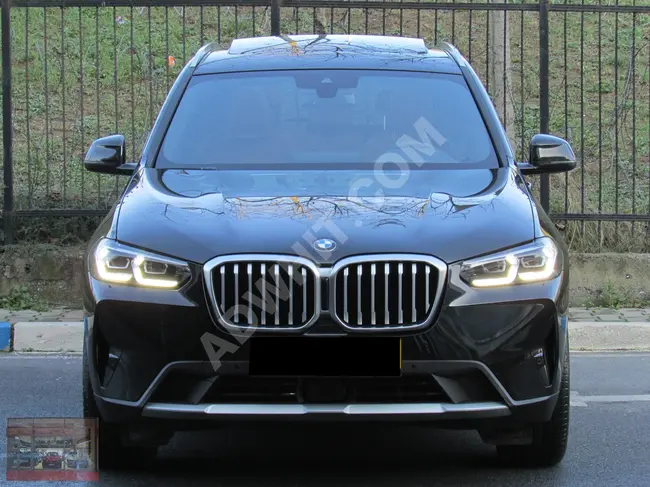 سيارة BMW X3 20i X Line SADECE  موديل 2023  فقط 14000 كم بحالة جديدة بدون عيوب .