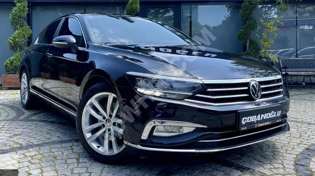 سيارةPASSAT 2.0TDI ELEGANCE  موديل 2021 تجهيزات جلد بلون بني TABA - جنوط 18 -كاميرا للرؤية الخلفية - بدون طلاء