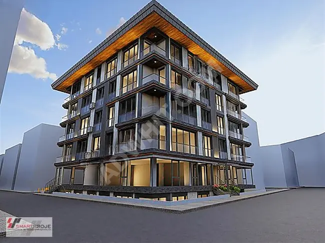 4+1 duplex apartment with an area of 220 m² and a spacious terrace in a new project in ETİLER NİSBETİYE