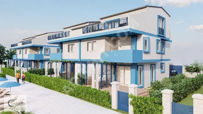 Villa for sale at Blue-White Villas in SILIVRI, available from the sales office.