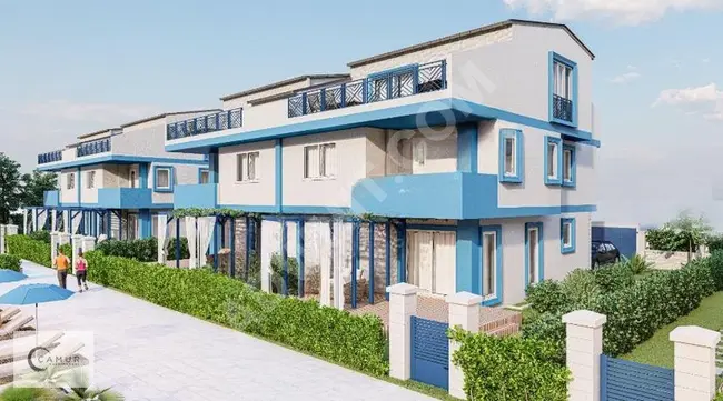 Villa for sale in the Blue and White Villas in SİLİVRİ for sale from the sales office (T9)