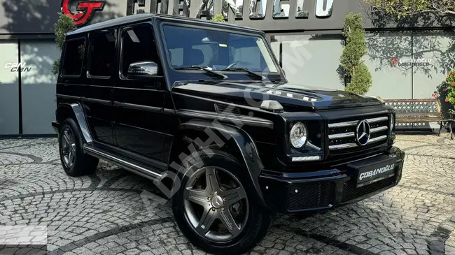 سيارة MERCEDES G 350d AMG  موديل 2015 نظام صوتH.KARDON  - نظام تبريد - فتحة سقف -إصدار  وكيل - بدون طلاء