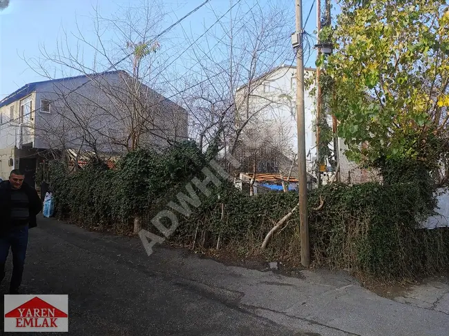 A beautiful plot of land measuring 122 square meters on a main street in TOPAĞACI from YAREN