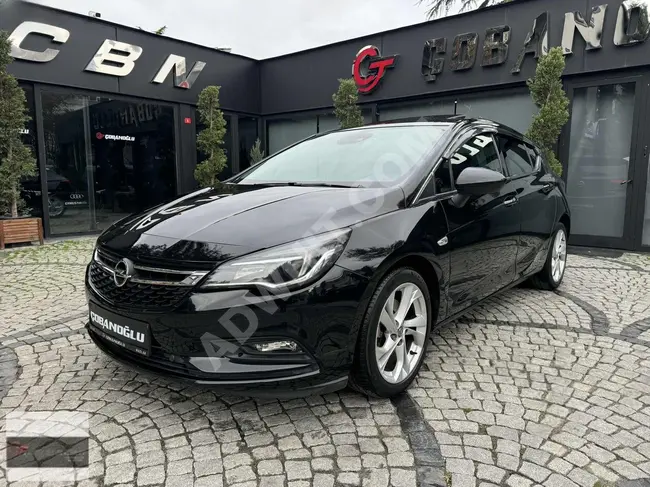 سيارة OPEL ASTRA K 1.6  موديل 2017  ديزل أوتوماتيك  -فتحة سقف  -متابعة المسار