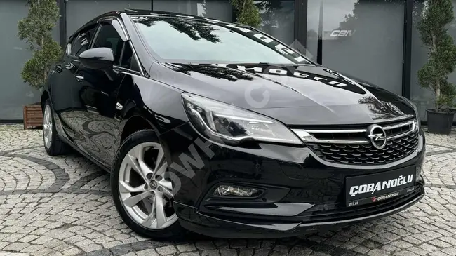 سيارة OPEL ASTRA K 1.6  موديل 2017  ديزل أوتوماتيك  -فتحة سقف  -متابعة المسار