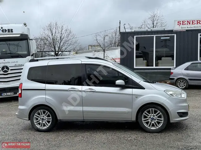 ميني فان Ford Tourneo Courier موديل 2016 بدون أخطاء أو طلاء بحالة المصنع حزمة TİTANİUM