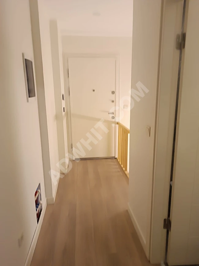 Furnished duplex apartment 1+1 for annual rent in Şişli