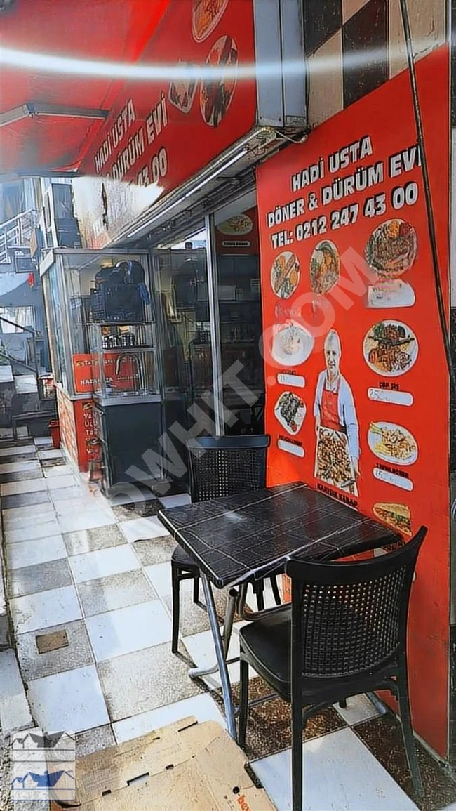 Old Kebab Shop on the corner, 25 years of experience, for sale with transfer from ESEN EMLAK