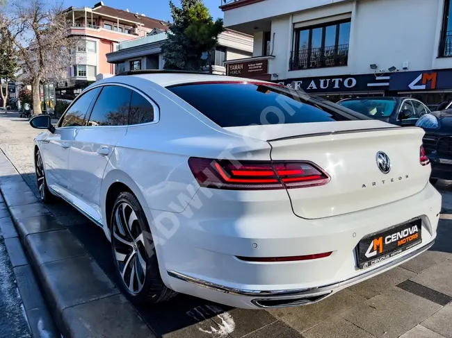 CENOVA MOTORS 2018 ARTEON 1.5 TSI R LİNE BOYASIZ 25. BİN KM DE