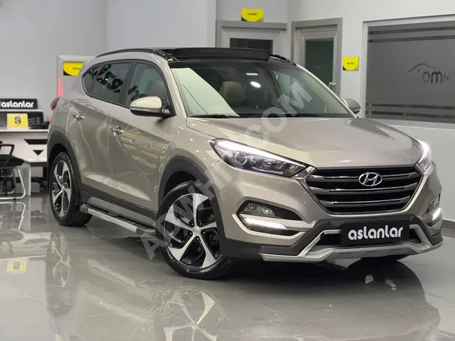 سيارة HYUNDAİ TUCSON 1.6T-GDI ELİTE دفع رباعي 4x4 موديل 2017   كيلومترات منخفضة/ بلا عيوب