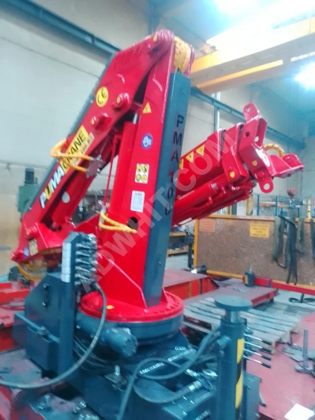 Articulated Boom Lift PUMA CRANE Mounted on a 4-ton Truck from Turkey