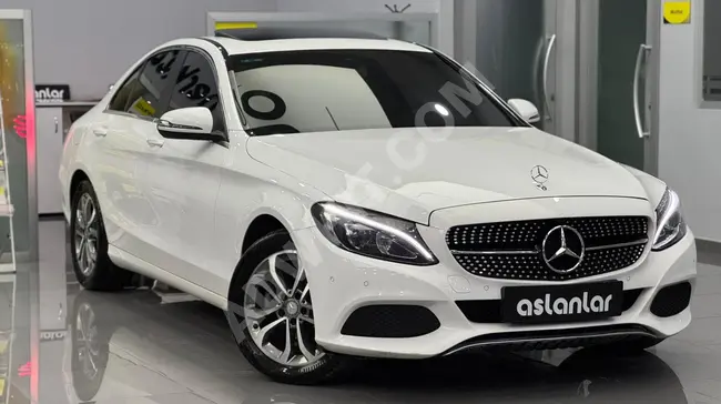 2017 ÇIKIŞLI MERCEDES C200D COMFORT/HATASIZ/BOYASIZ/SAAT/AHŞAP