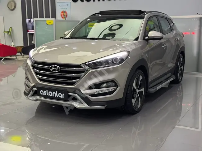 سيارة HYUNDAİ TUCSON 1.6T-GDI ELİTE دفع رباعي 4x4 موديل 2017   كيلومترات منخفضة/ بلا عيوب