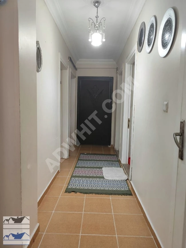 3+1 Apartment for sale, corner unit with a view from two sides in ÇAĞLAYAN.