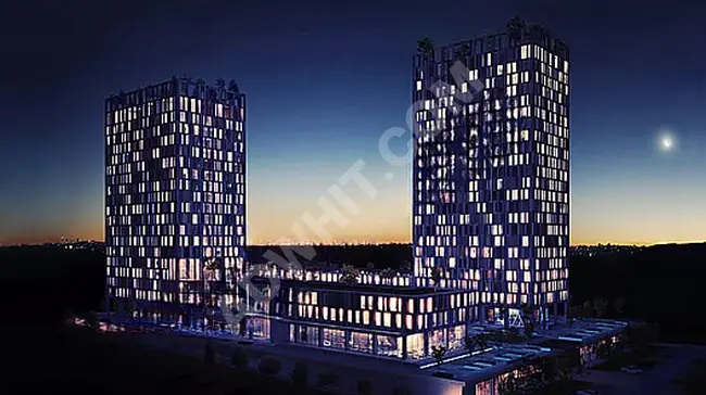 Empty 1+1 apartment for sale in DIVAN RESIDENCE