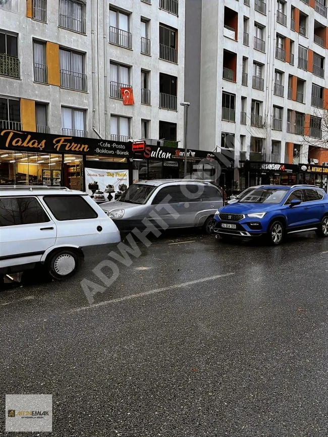 For sale in Kayaşehir: A spacious commercial shop divided into two sections!