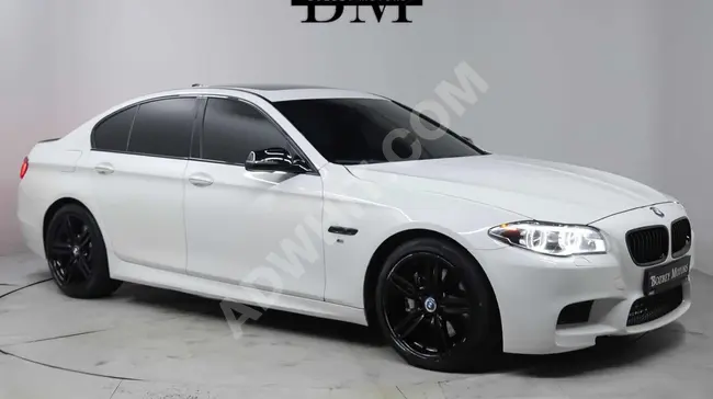 سيارة BMW M550 XDrive موديل 2015 مع نظام شفط + شاشة NBT + تدفئة + تكييف من BOZBEY