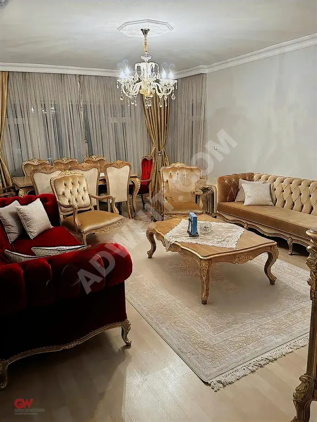 Fully furnished apartment in Beylikdüzü, Barış neighborhood.