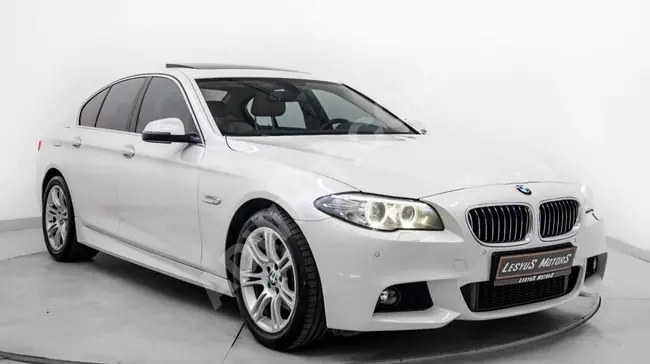 BMW 5.20İ PREMİUM موديل 2015, +M SPORT , عداد رقمي, نظام شفط, باكاج كهربائي