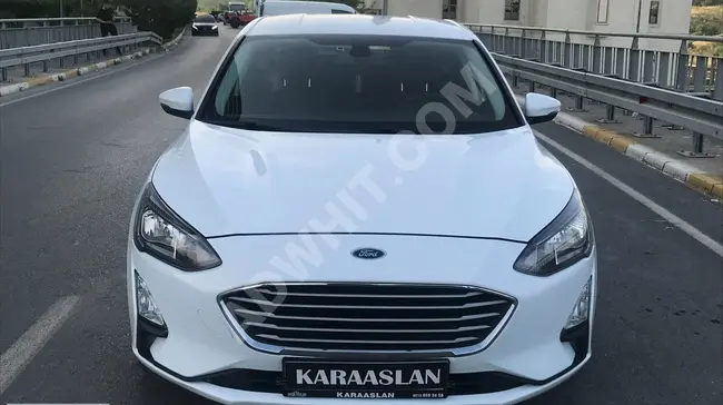 سيارة  FORD FOCUS موديل 2020  ديزل أوتوماتيك - بدون عيوب - بدون طلاء - عداد 70 ألف كم