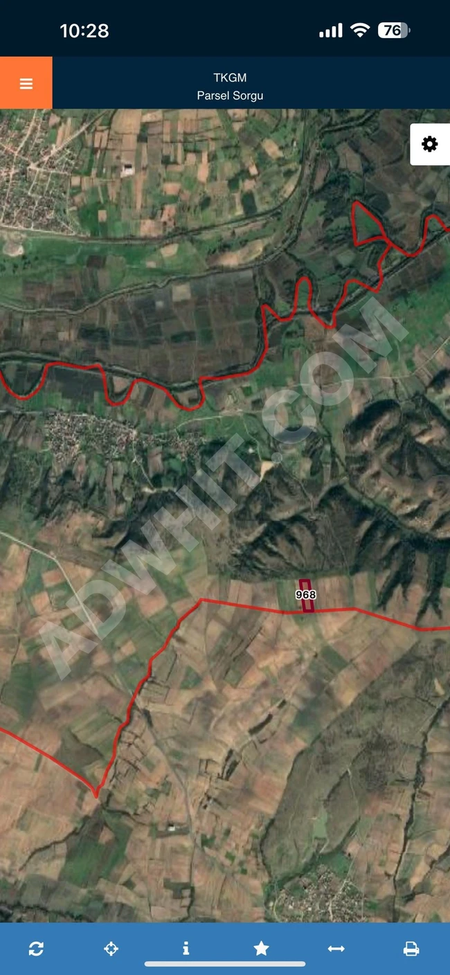 Land for sale in the most fertile agricultural areas of TRACYA.