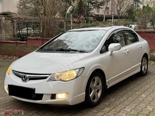 2008 Model Honda Otomatik Sunroof'lu Civic 128.000 Km'de