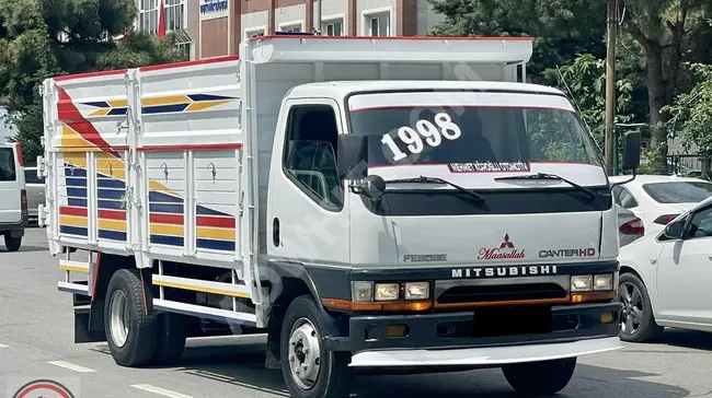 شاحنة مزودة برافعة MITSUBISHI 659 E  موديل 1998، فحص جديد، 280,000 كم من MEHMET KÖROĞLU