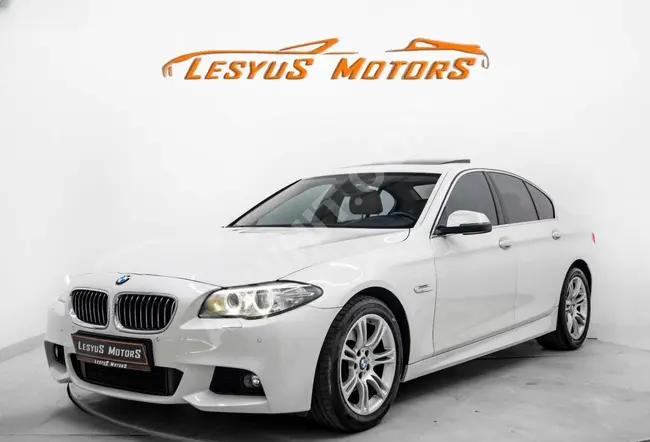 BMW 5.20İ PREMİUM موديل 2015, +M SPORT , عداد رقمي, نظام شفط, باكاج كهربائي