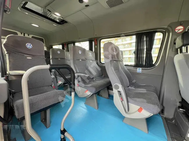 VW CRAFTER Model 2017 seats 16+1 with two air conditioners, staff package from AZİZOĞLU.