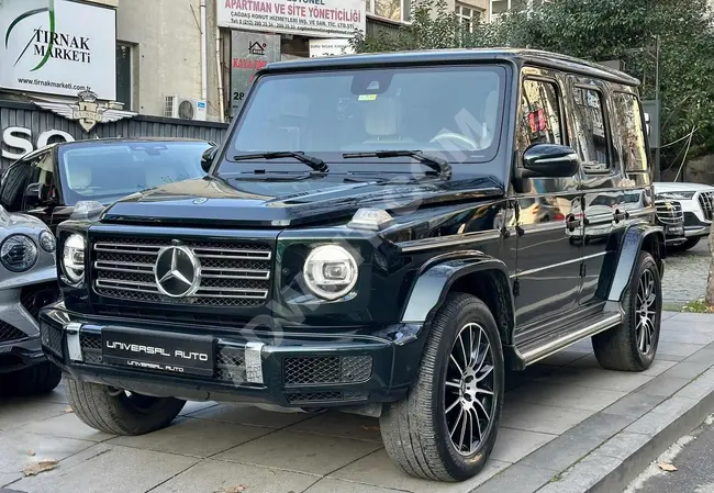 سيارة MERCEDES BENZ G350d - بدون خطأ - لون زمرد أخضر